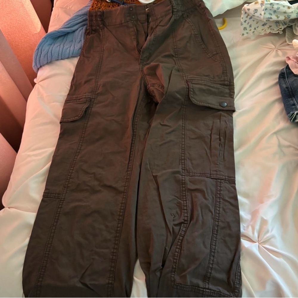 Garage Women’s Cargo Pants - Dark Brown